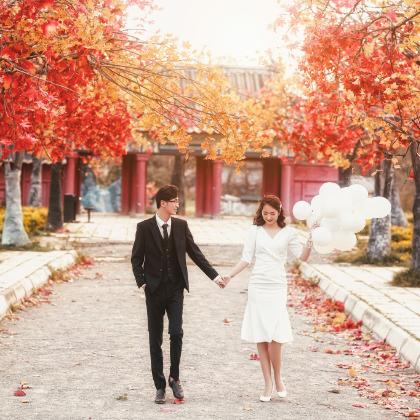 ẢNH CƯỚI NGOẠI CẢNH THẢO NGUYÊN HOA LONG BIÊN ĐẸP MJU STUDIO