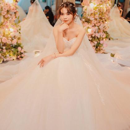 VÁY CƯỚI THIẾT KẾ CÚP NGỰC CAO CẤP FAIRYTALE BRIDAL