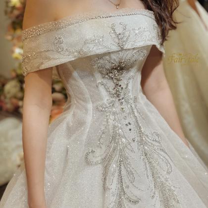 VÁY CƯỚI THIẾT KẾ CAO CẤP FAIRYTALE BRIDAL| MJUSTUDIO