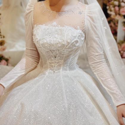 VÁY CƯỚI THIẾT KẾ DÀI TAY CAO CẤP FAIRYTALE BRIDAL