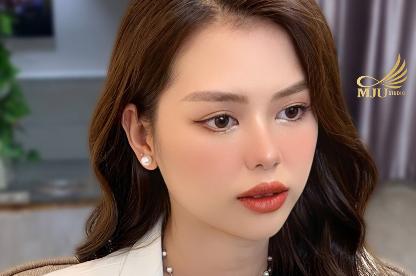 MAKE UP CÔ DÂU MJUSTUDIO PHONG CÁCH HÀN QUỐC