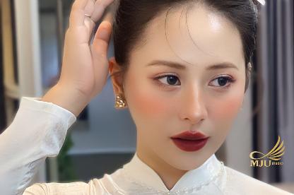 MJUSTUDIO MAKE UP CÔ DÂU NGÀY ĂN HỎI PHONG CÁCH SẮC XẢO | KHÁNH LINH
