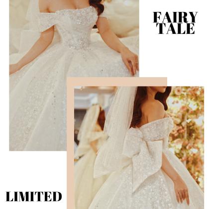 VÁY CƯỚI THIẾT KẾ CAO CẤP FAIRY TALE BRIDAL/ MJU STUDIO