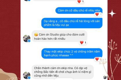 KHÁCH HÀNG NÓI GÌ VỀ MJU STUDIO