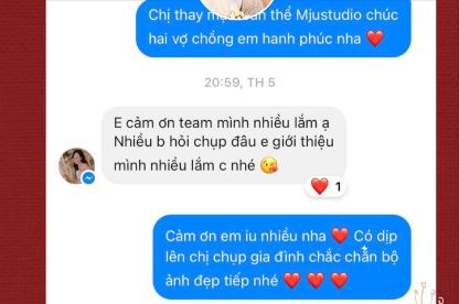 PHẢN HỒI VỀ MJU STUDIO CỦA KHÁCH HÀNG
