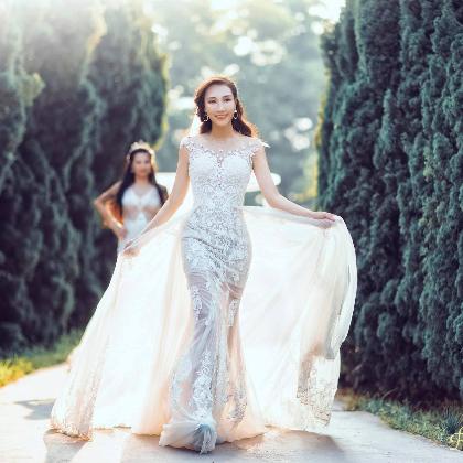 CÔ DÂU TOẢ SÁNG TRONG MẪU VÁY CƯỚI CỦA FAIRYTALE BRIDAL