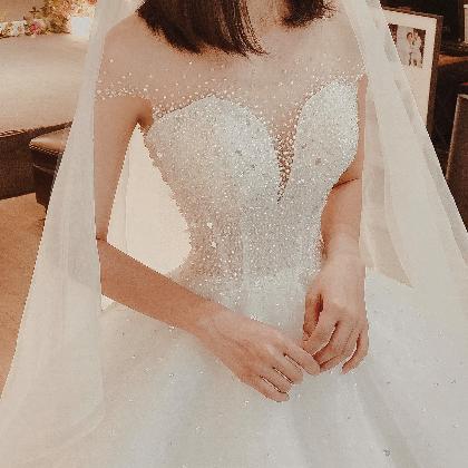 VÁY CƯỚI NGẮN TAY THIẾT KẾ CAO CẤP BY FAIRYTALE BRIDAL